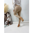 Legginsy modelujące / BODY SHAPE / BEŻ / Double Push / Wysoki stan /  XS - S - M - L - XL